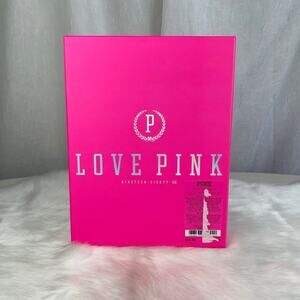 Victoria’s Secret PINK Gift Display Decor Box Silver Holographic Logo